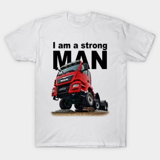 Strong MAN TGS 41.480 8x8 Black - Trucknology Days T-Shirt
